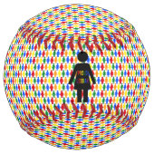 LGBTQレズビアンシルエット&レインボーレディース ソフトボール (裏面)