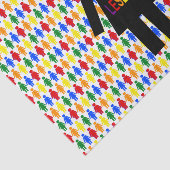 LGBTQレズビアンシルエット&レインボーレディース 薄葉紙 (詳細)