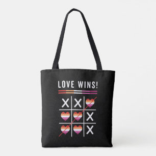 LGBTQレズビアンプライド トートバッグ