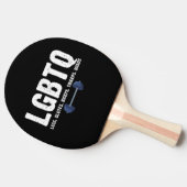 LGBTQレッググルテジツビスコップクアドジム恋人 卓球ラケット (横)