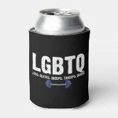LGBTQレッググルテジツビスコップクアドジム恋人 缶クーラー (缶正面)