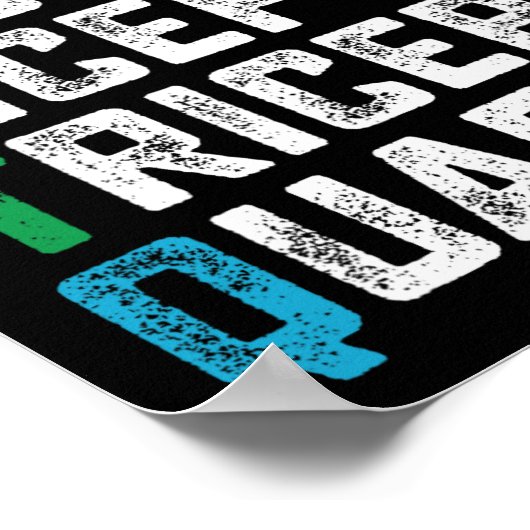 Lgbtqレッグ臀部二頭筋四頭筋おもしろいクアドジムG ポスター (角)