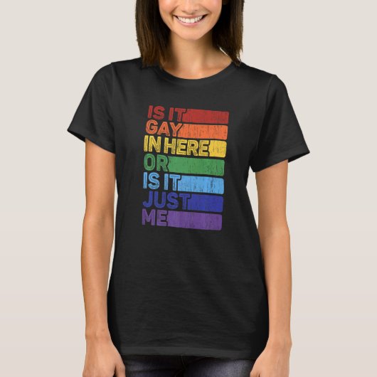 LgbtqレトロLgbtプライドゲイトランスItゲイヴィンテージ Tシャツ (正面)