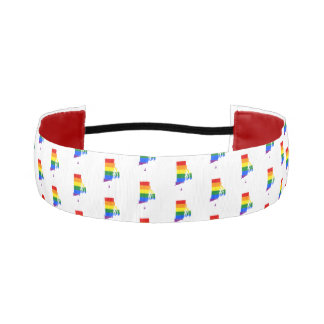 LGBTQロードアイランドプライド アスレチックヘッドバンド