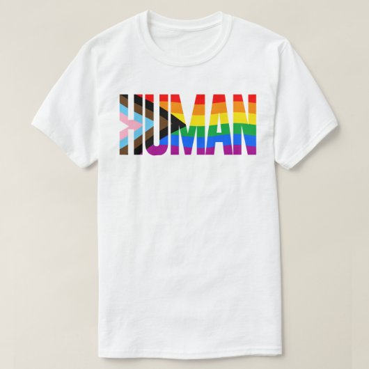 LGBTQ人間 Tシャツ (デザイン正面)