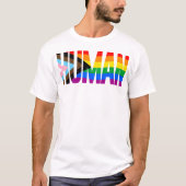 LGBTQ人間 Tシャツ (正面)