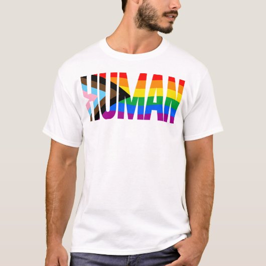 LGBTQ人間 Tシャツ (正面)