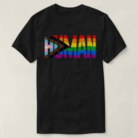 LGBTQ人間 Tシャツ (デザイン正面)