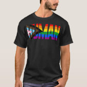 LGBTQ人間 Tシャツ (正面)