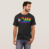 LGBTQ人間 Tシャツ (正面フル)