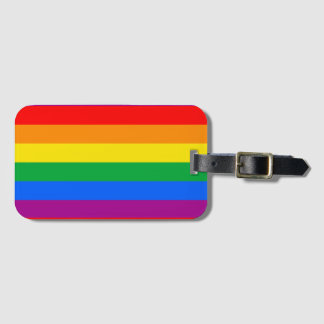 LGBTQ伝統的+プライドフラグラゲージタグ ラゲッジタグ
