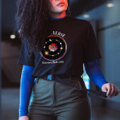 LGBTQ同性愛者ユニバースレズビアン国旗のひまわり Tシャツ