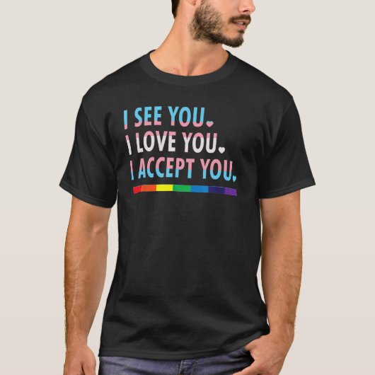 LGBTQ同盟ゲイPrid Tシャツ (正面)