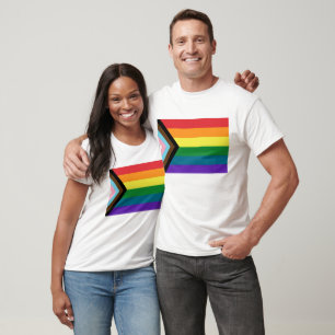LGBTQ国旗Tシャツ Tシャツ