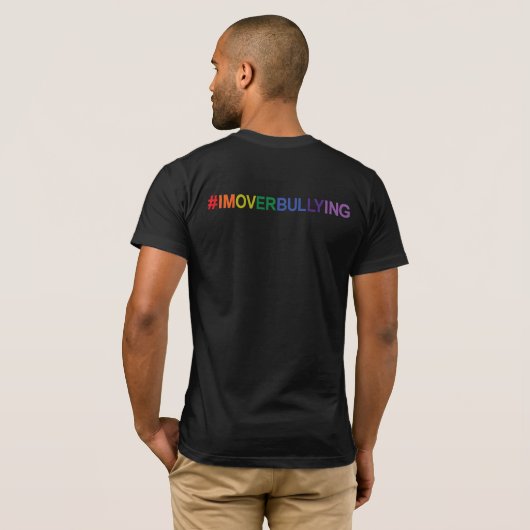 #LGBTQ愛は愛 Tシャツ (裏面フル)