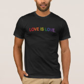 #LGBTQ愛は愛 Tシャツ (正面)
