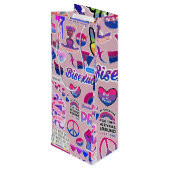 LGBTQ抱き枕 ワインギフトバッグ (裏面アングル)