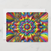 LGBTQ招待状との特別デザイン 招待状 (裏面)