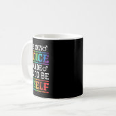 LGBTQ権利活動家ギフトプライド月間LGBT _1 コーヒーマグカップ (正面左)