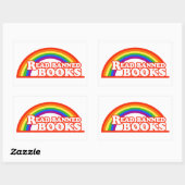 LGBTQ権利禁止読本 長方形シール (シート)