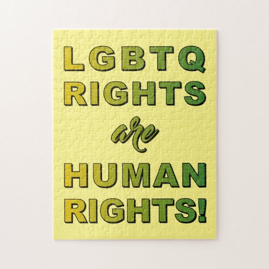 LGBTQ権限… ジグソーパズル (縦)