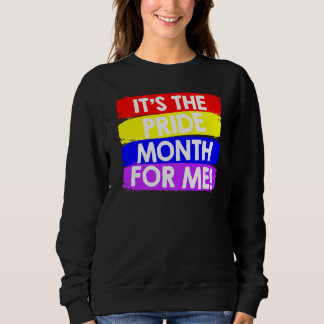 Lgbtq私にとってプライドの月だ スウェットシャツ