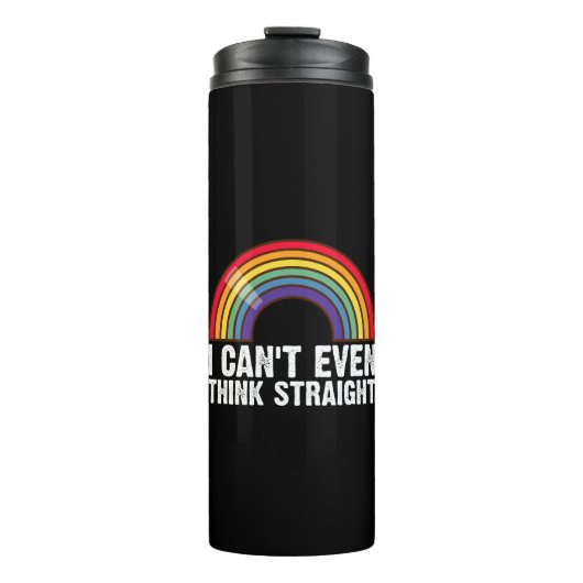 LGBTQ考えのプライド月も無理 タンブラー (正面)