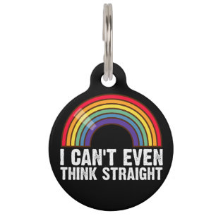 LGBTQ考えのプライド月も無理 ペット　ネームタグ