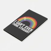 LGBTQ考えのプライド月も無理 ポストイット (アングル)