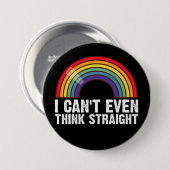 LGBTQ考えのプライド月も無理 缶バッジ (正面&裏面)