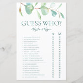 LGBTQ誰がユーカリのゲームを推測 (正面)