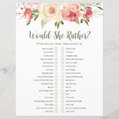 LGBTQ赤面フローラブライダルシャワーゲーム (正面)