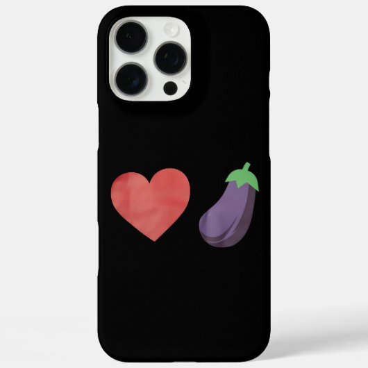 LGBTQ+ なすびが大好きな人へ ギャグ グッズ Case-Mate iPhoneケース (裏面)