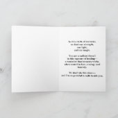 LGBTQ++ のためのオーダーメイドの禁酒記念カード カード (内部)