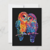 LGBTQ+のシンプルが素晴らし永遠の統一 出欠カード (正面)