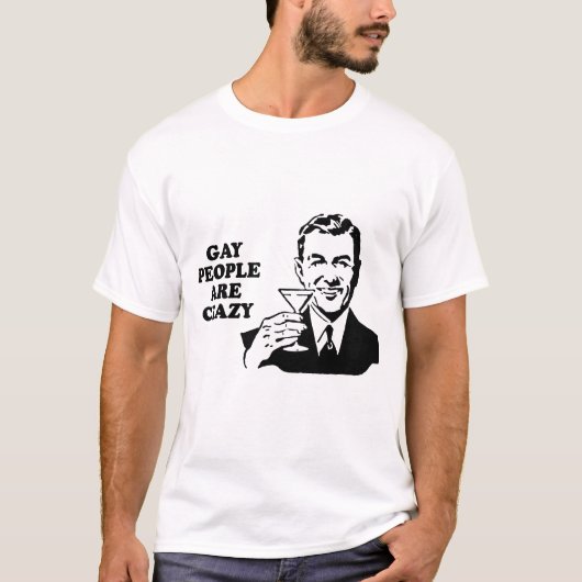 LGBTQ+の人々はすばらしい Tシャツ (正面)