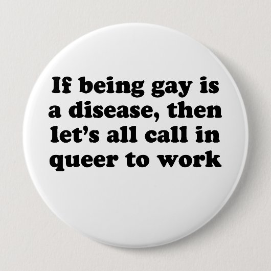 LGBTQ+の仲間と一緒に働こう 缶バッジ (正面)