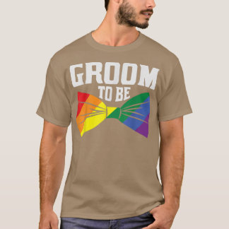 LGBTQ の婚約者 ウェディング パーティー おそろい Tシャツ