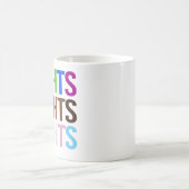 LGBTQ+の権利 コーヒーマグカップ (中央)