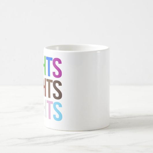 LGBTQ+の権利 コーヒーマグカップ (中央)