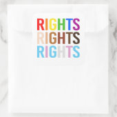 LGBTQ+の権利 スクエアシール (バッグ)