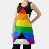 LGBTQ+ アライフラグ エプロン (インサイチュ)