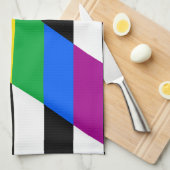 LGBTQ+ アライフラグ キッチンタオル (四つ折り)
