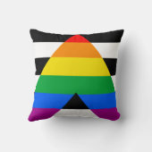 LGBTQ+ アライフラグ クッション (裏面)