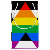 LGBTQ+ アライフラグ スモールペーパーバッグ (裏面)