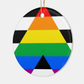 LGBTQ+ アライフラグ セラミックオーナメント (左)
