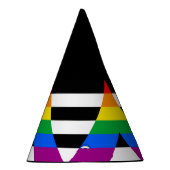 LGBTQ+ アライフラグ パーティーハット (右)