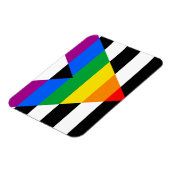 LGBTQ+ アライフラグ マグネット (左側)