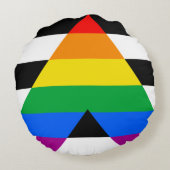 LGBTQ+ アライフラグ ラウンドクッション (裏面)