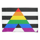 LGBTQ+ アライフラグ 枕カバー (正面左)